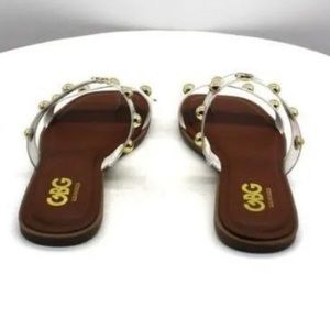 GBG Los Angeles studded sandals